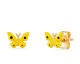 Enamel Butterfly Studs (More Colors)