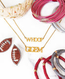 College Nameplate Necklace
