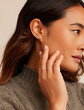 Lou Heart Studs