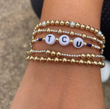 Colored Eifram College Bracelets