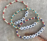 Colored Eifram College Bracelets