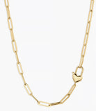 Heart Padlock Necklace