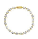 Oval Tennis Bracelet