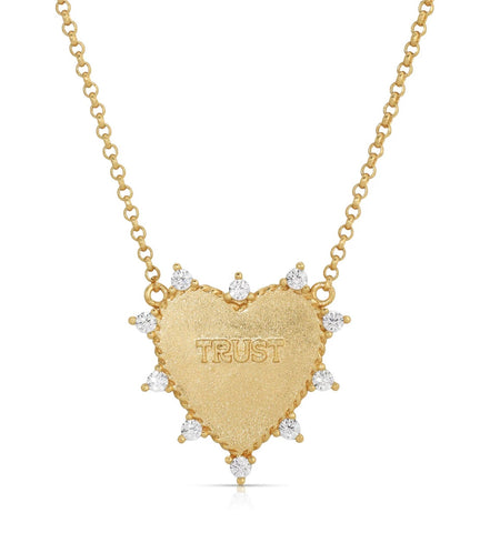 Heart of Trust Necklace (More Metals)