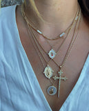 Athena Cross Necklace