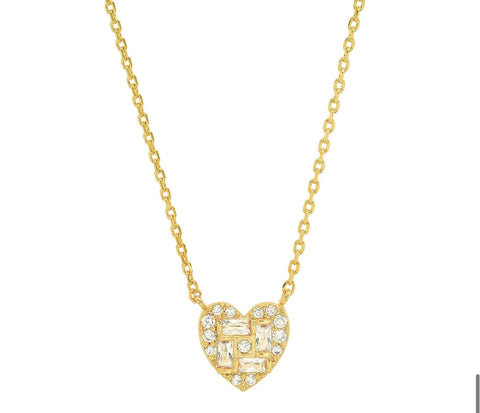 Leah Heart Necklace