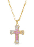 Donatella Cross Necklace