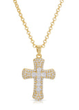 Donatella Cross Necklace