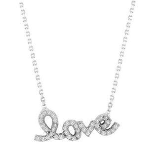 Accented Love Necklace