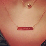 Manhattan Bar Necklace