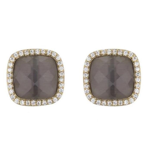 Aubra Studs in Cats Eye