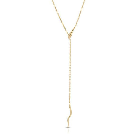 Mystic Serpent Y Necklace