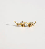 Stem On A Rose Studs