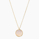 Sunset Etched Necklace