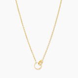 Rose Interlocking Necklace