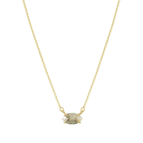 Semi Charmed Necklace - Labradorite