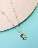 Griffin Dog Tag Necklace