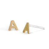 Initial Stud Earrings (More Letters)