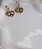 Fluted Heart Huggies