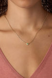 Birthstone Heart Necklace