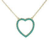 Charlotte Heart Necklace (More Colors)