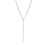 Silver Shimmer Lariat