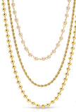 Pearl Trio Necklace