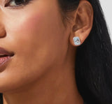 Aqua Halo Studs