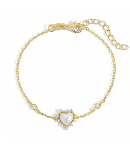 Heart of Trust Bracelet (More Gemstones)