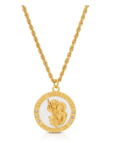 St Christopher Necklace