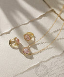 Blush Halo Necklace
