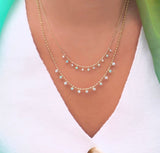 Lights in the Milky Way Opal Necklace - Mini