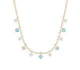 Lights in the Milky Way Opal Necklace - Mini