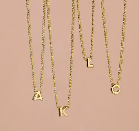 Wilder Mini Alphabet Necklace