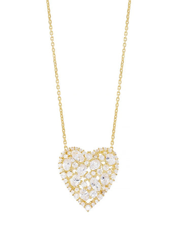 Grace Heart Necklace