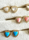 Joyful Heart Studs