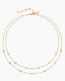 Double Mimosa Necklace