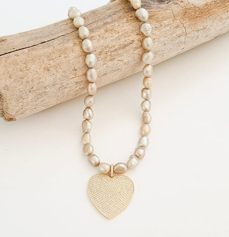 Madison Heart Necklace