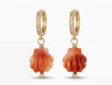 Conch Shell Huggies