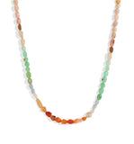 Rainbow Opal Nugget Necklace