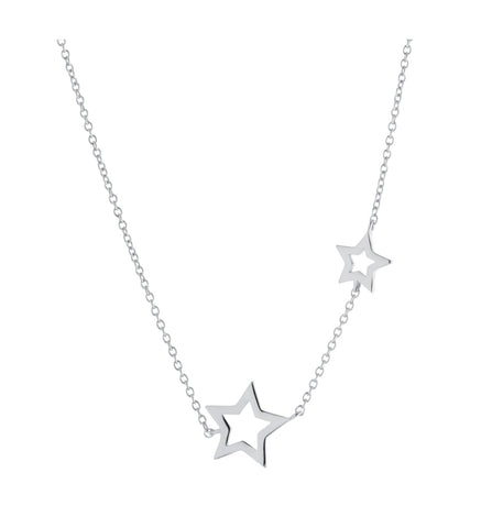 Silver Star Necklace