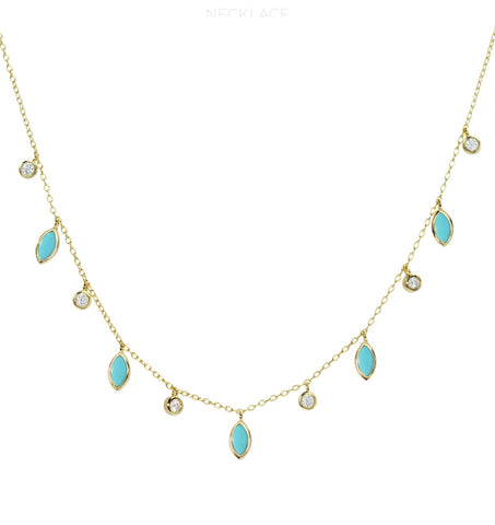 Drops of Spring Necklace