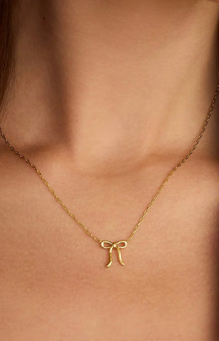 Put A Bow On It Necklace