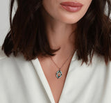 Our Emerald Lady Of Guadalupe Necklace