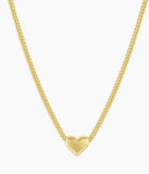 Lou Heart Charm Necklace