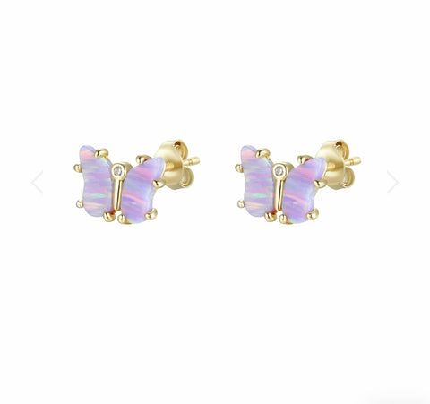 Butterfly Opal Studs (More Colors)