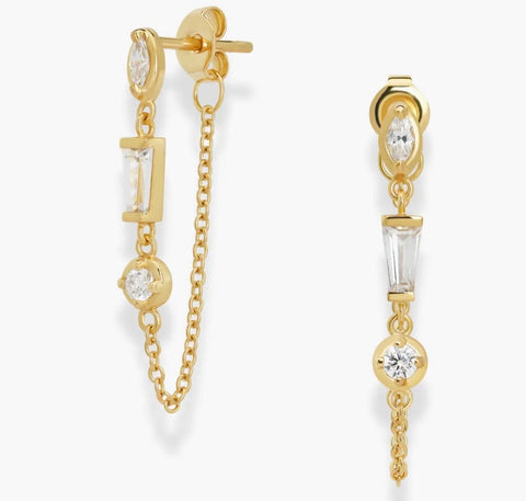 Lorelei Chain Studs