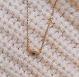 Tiny Evil Eye Necklace