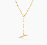Natalie Toggle Lariat Necklace