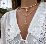 Natalie Toggle Lariat Necklace